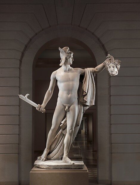 Antonio Canova's marble 'Perseus with the Head of Medusa,' 1804–6.